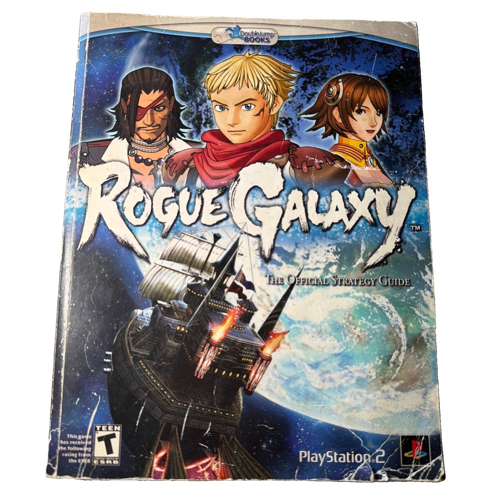 Rogue Galaxy the Official Strategy Guide PS2 DoubleJump Books Sony Play Station
